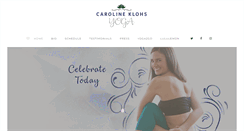 Desktop Screenshot of carolineklohs.com